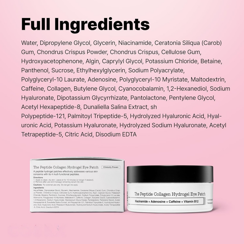 Vitaliaina™ Peptide Collagen Hydrogel Eye Patch