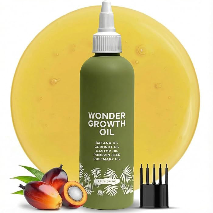 Batana Oil For Hair Growth - 100% Pure, Raw & Natural Blend