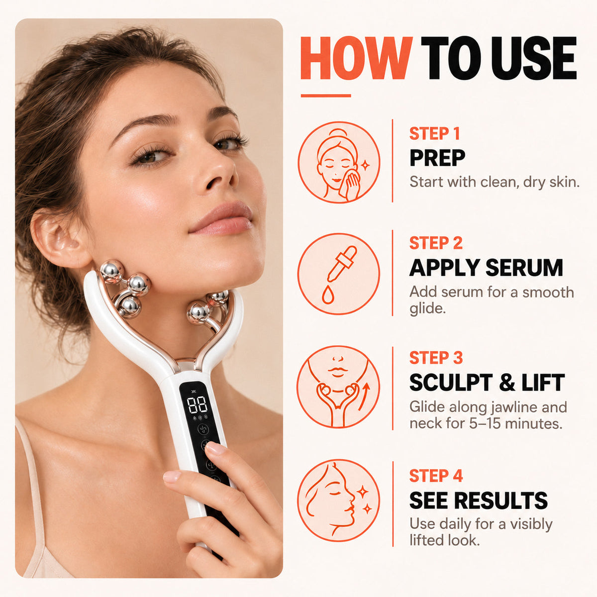 Lymphatic Drainage Massager