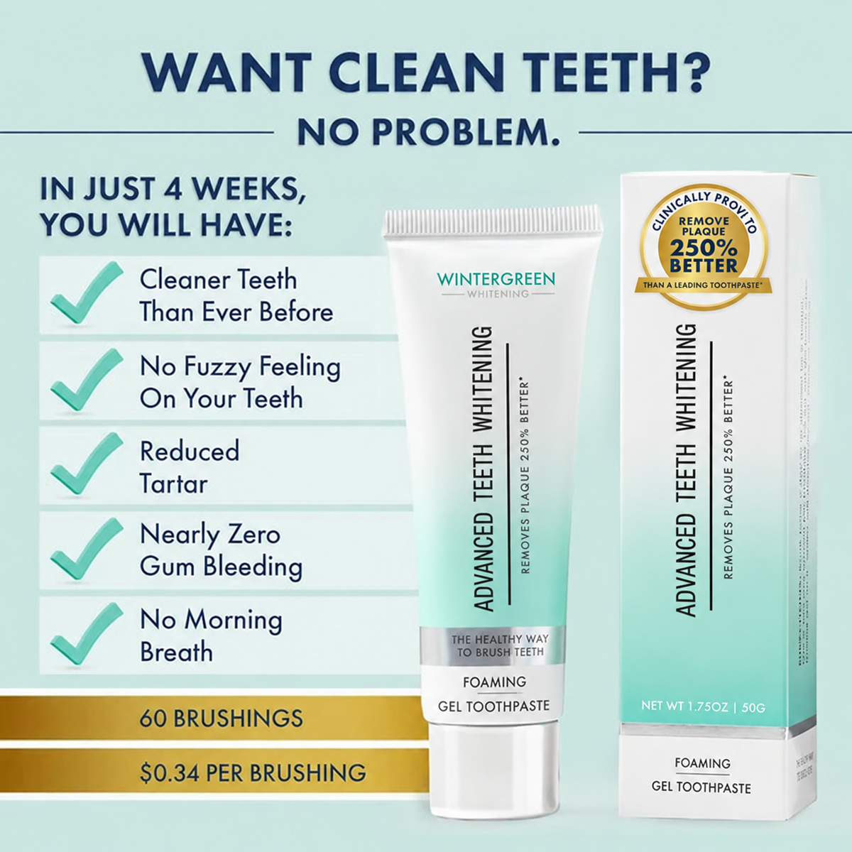 Wintergreen Gel Toothpaste