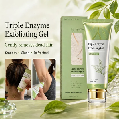 Triple Enzyme Exfoliating Gel with Green Tea Effect