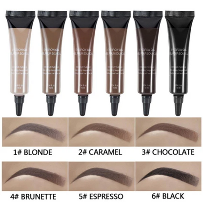 Long-lasting Waterproof Smudge-proof Liquid Eyebrow Gel/Tint