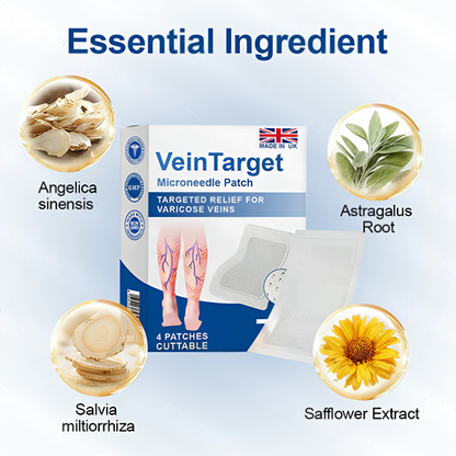 🇬🇧👨‍⚕️✅VeinTarget Microneedle Patch⚡Instant Relief, Long-Term Results