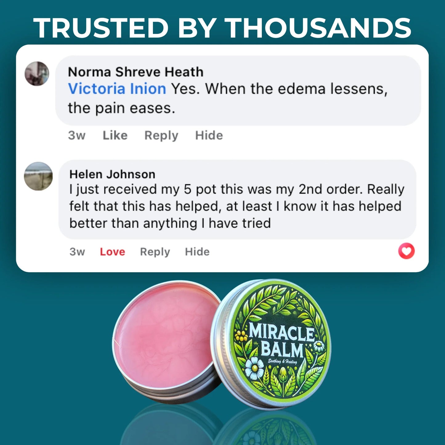 Vitaliaina Miracle Balm™ Herbal Powerhouse