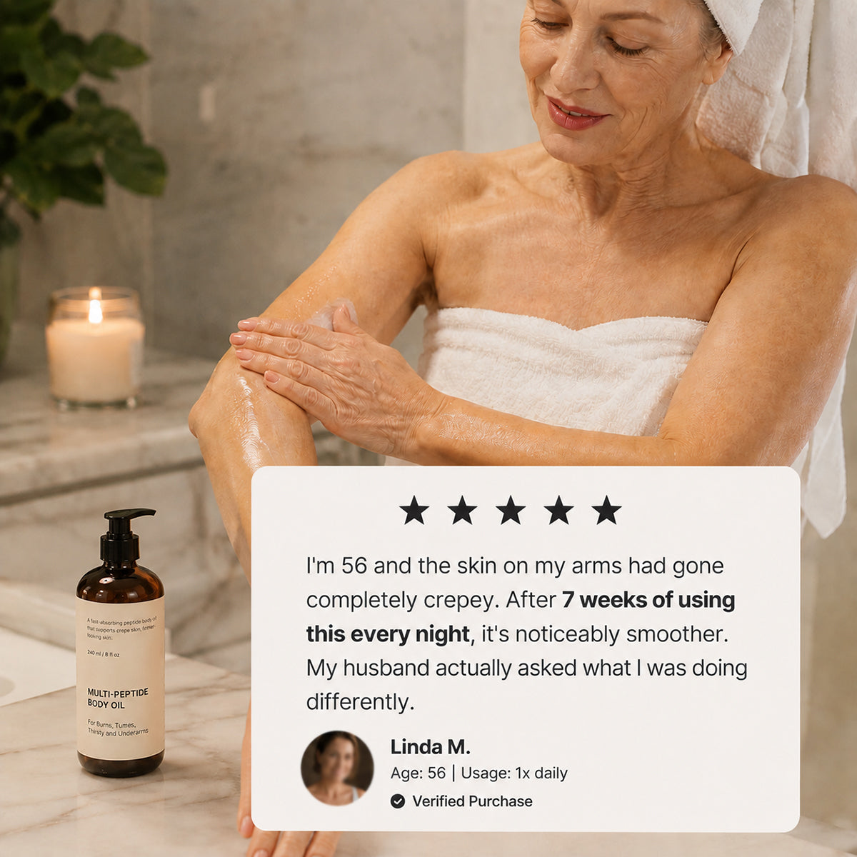 Vitaliaina™  Peptide Body Oil