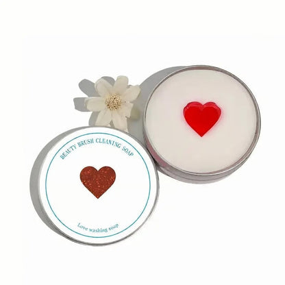 Silicone Makeup Brush Cleaning Pad with Soap