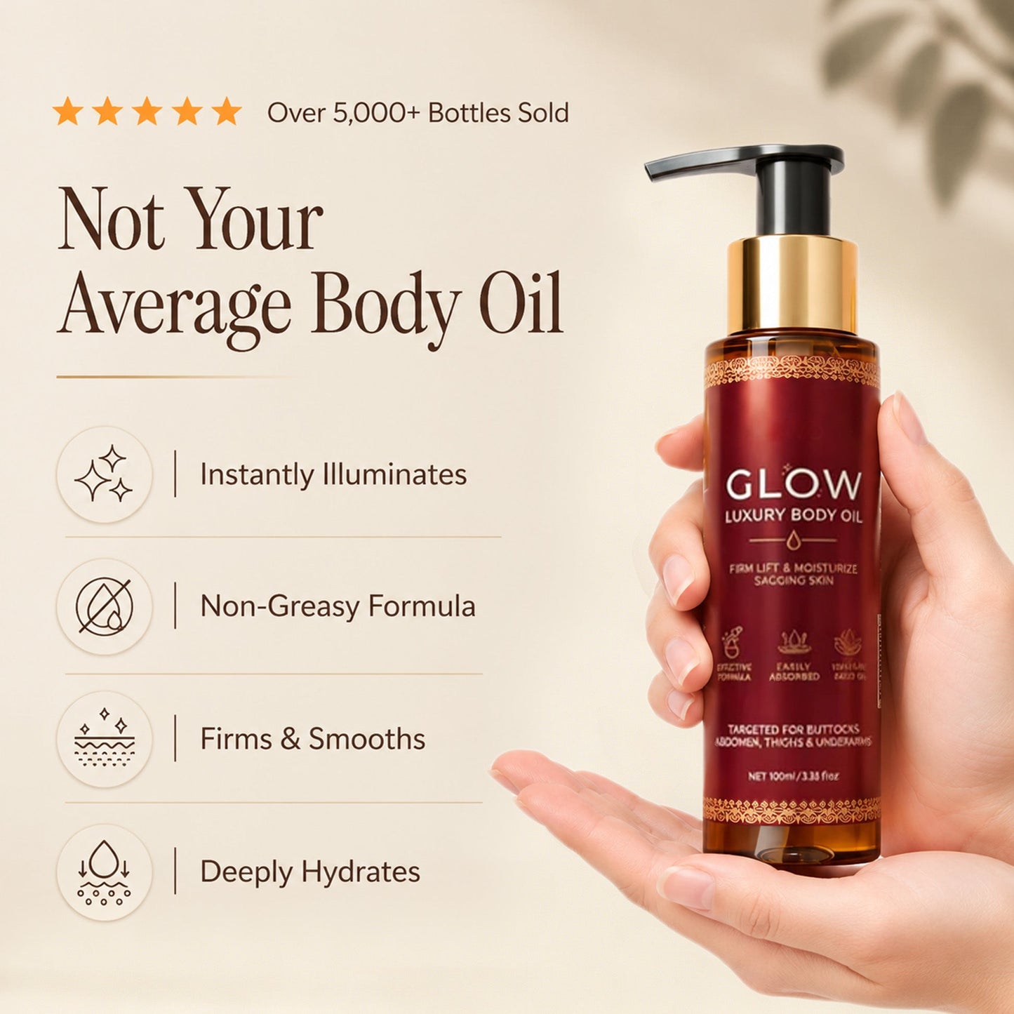 Vitaliaina Glow Body Oil 100ml