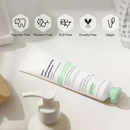Nano-Hydroxyapatite Toothpaste, Fluoride Free Toothpaste, Appropriate for Sensitive Teeth🦷