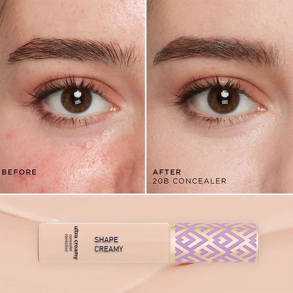 Tube-shaped concealer-Free Brush