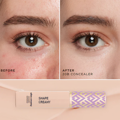 Tube-shaped concealer-Free Brush