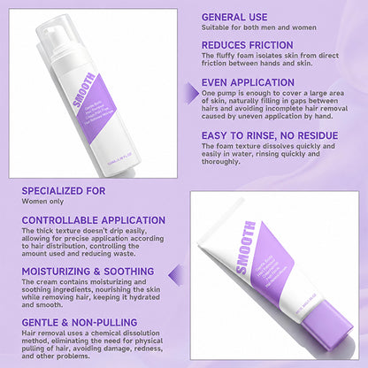 Gentle & Painless Hair Removal Cream Duo for Sensitive Skin