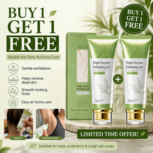 Triple Enzyme Exfoliating Gel with Green Tea Effect