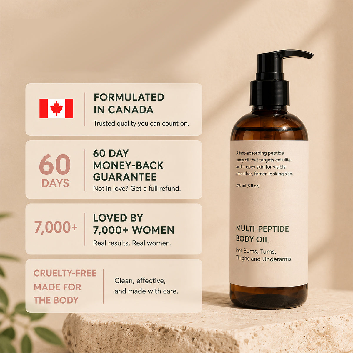Vitaliaina™  Peptide Body Oil