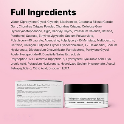Vitaliaina™  Peptide Collagen Hydrogel Eye Patch