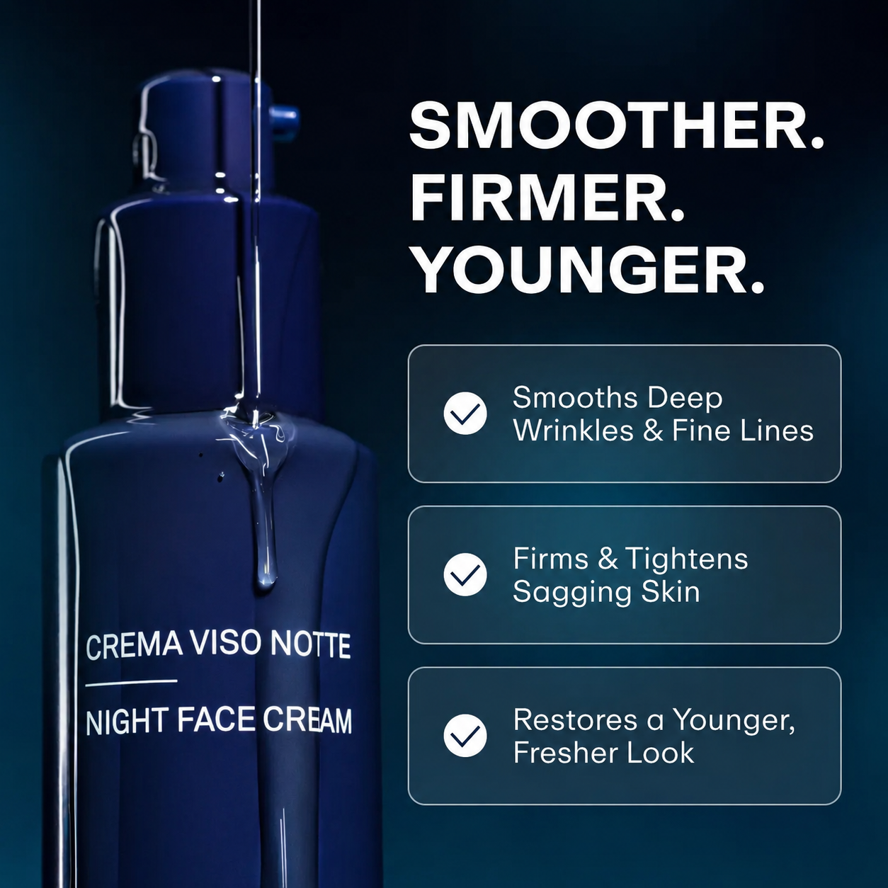 AntiAge Night Cream: Firms Your Neck While You Sleep