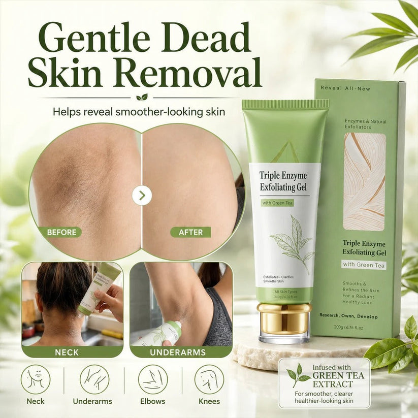 Triple Enzyme Exfoliating Gel with Green Tea Effect