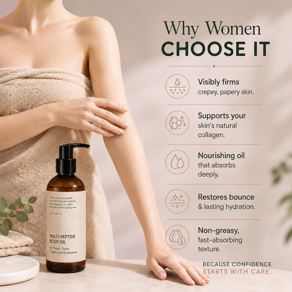 Vitaliaina™  Peptide Body Oil