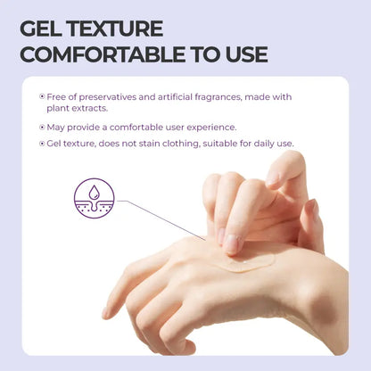 Skin Soothing Gel, Containing Indian Safflower Root Extract and Tea Tree (Mentha) Leaf Extract