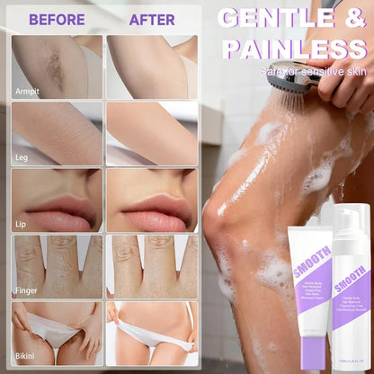 Gentle & Painless Hair Removal Cream Duo for Sensitive Skin