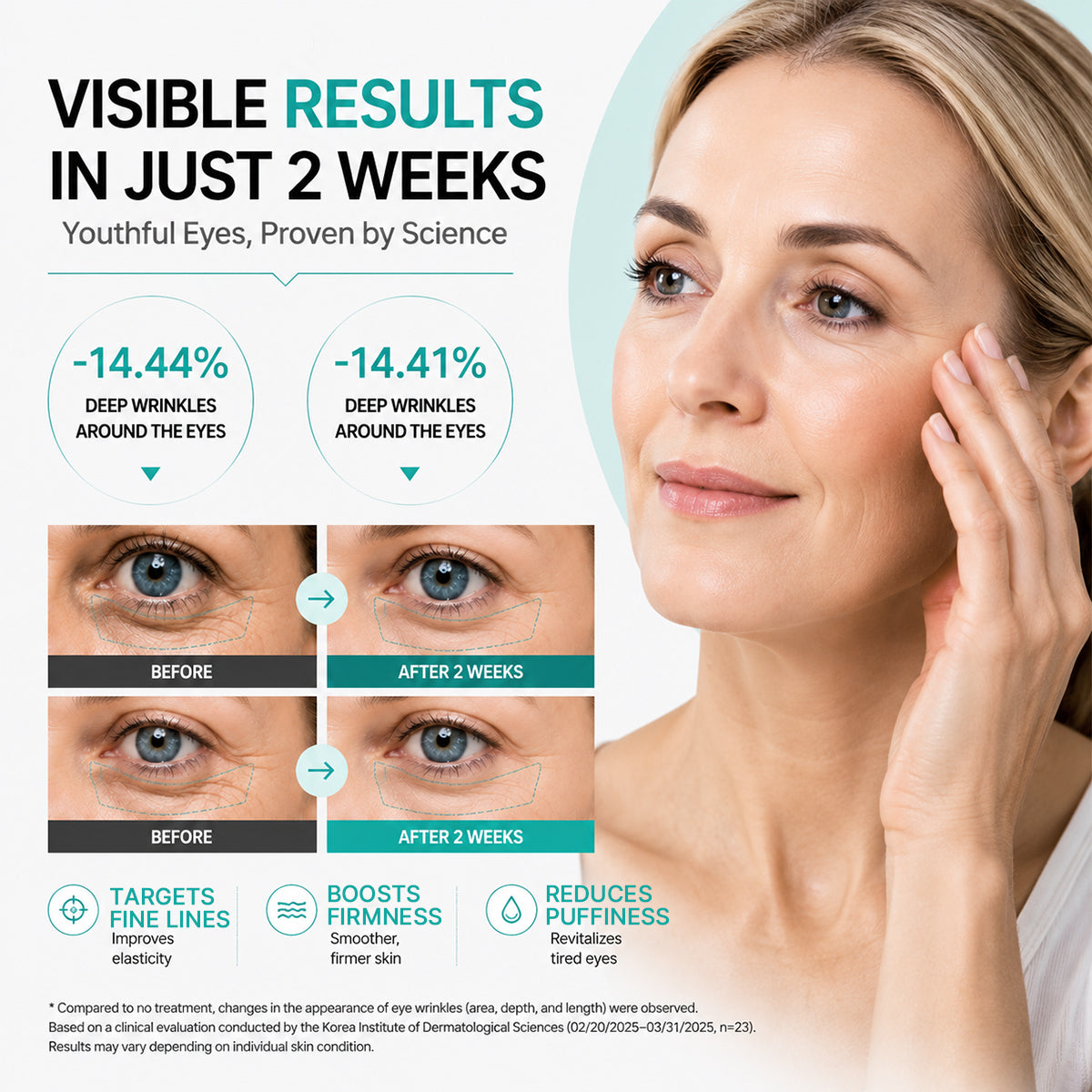 #1Viral PDRN Micro-Vibration Eye Applicator Cream