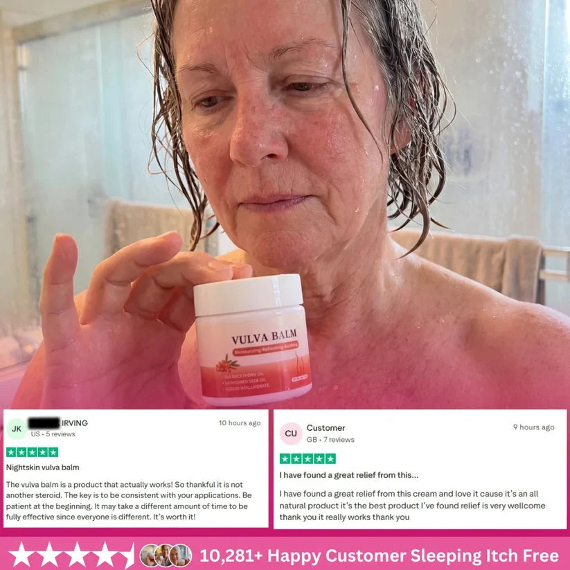 Vitaliaina Relief Balm — Night-Time Care for Itching, Burning & Dryness