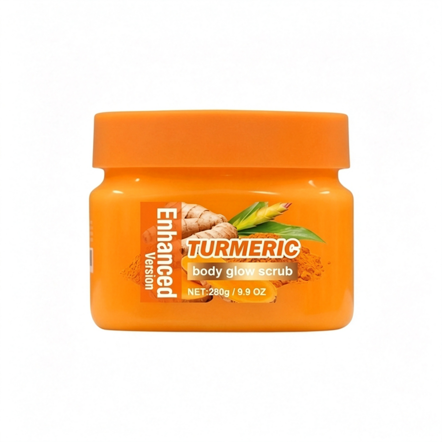 Turmeric Nourishing Scrub – Infused with natural turmeric extract and moisturizing ingredients