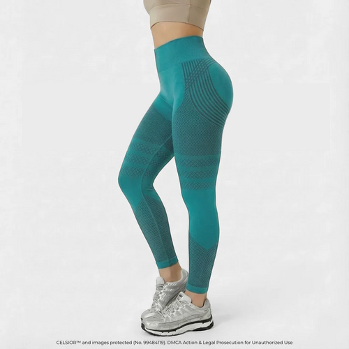 Green leggings