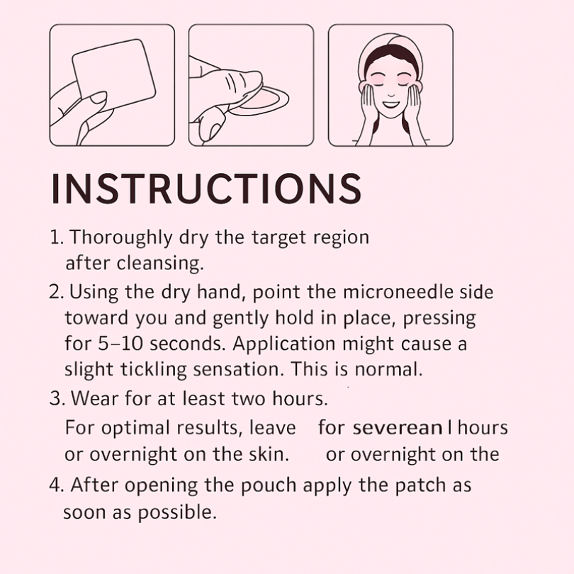 MICRONEEDLE PADS——Smooths fine lines, reduces puffiness & revives your under-eye area