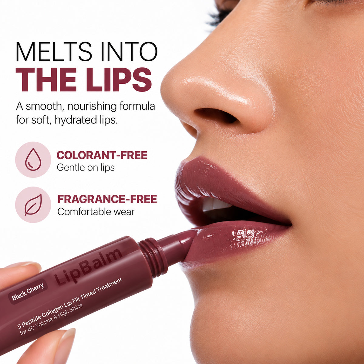 Skincare-Grade LIP CARE with 5 PEPTIDES