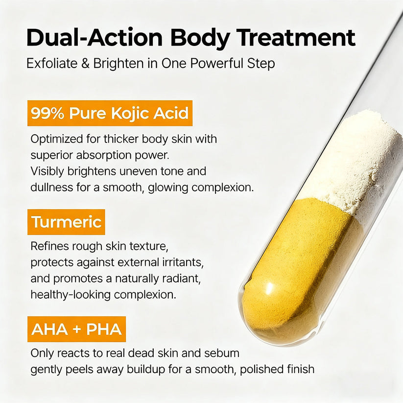 Vitaliaina Peel Shot - Kojic + Turmeric Body Peel Spray