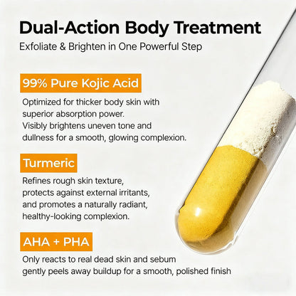 Vitaliaina Peel Shot - Kojic + Turmeric Body Peel Spray