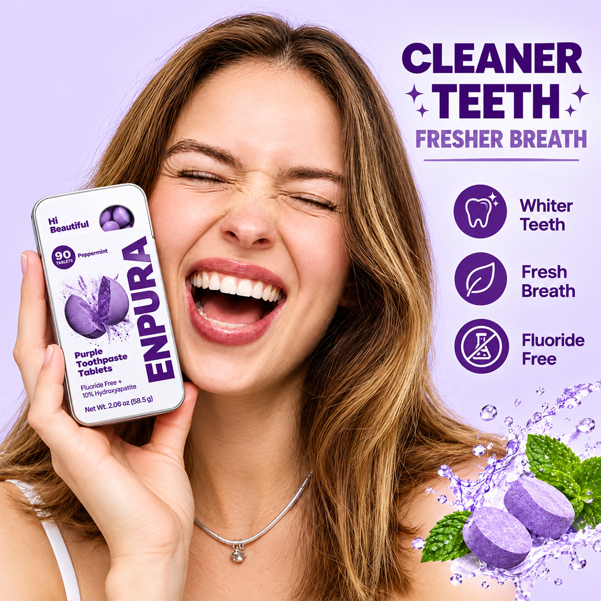 Hydroxyapatite Toothpaste Tablets