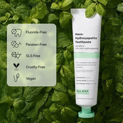Nano-Hydroxyapatite Toothpaste, Fluoride Free Toothpaste, Appropriate for Sensitive Teeth🦷