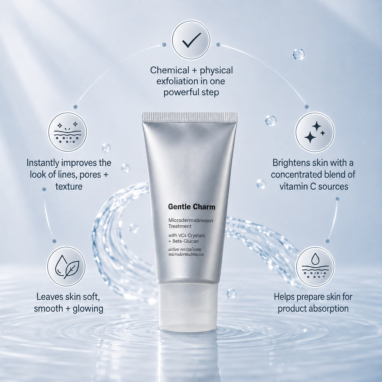 Microdermabrasion Treatment w/ V5 Crystal Technology Facial Exfoliate