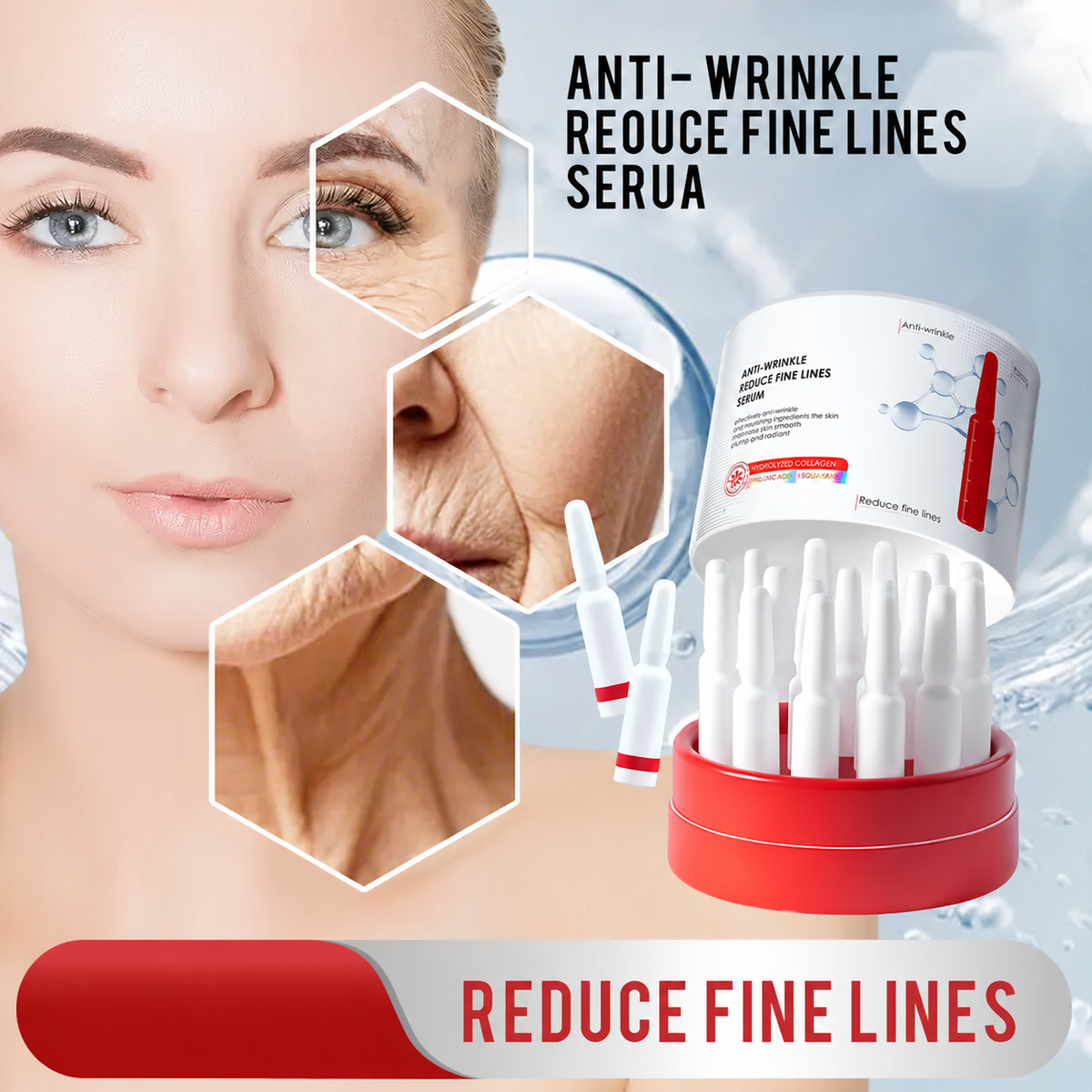 🎀Anti-Wrinkle Essence Serum – Firming & Anti-Aging Facial Treatment