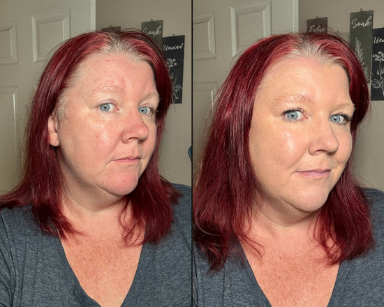 Customer before-and-after result