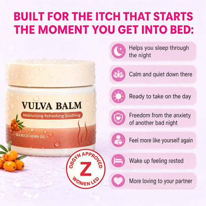 Vitaliaina Relief Balm — Night-Time Care for Itching, Burning & Dryness